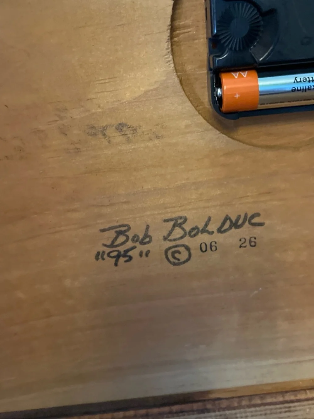 Vintage Bob Bolduc 